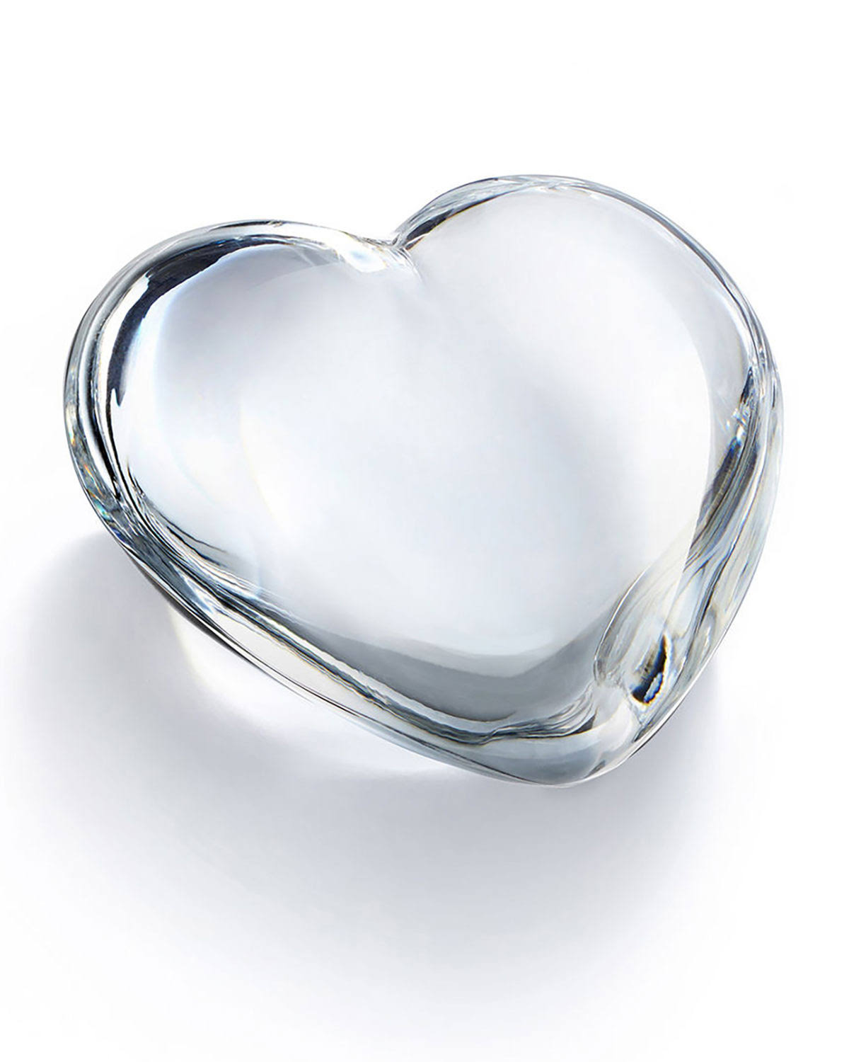 Baccarat Puffed Heart - Clear