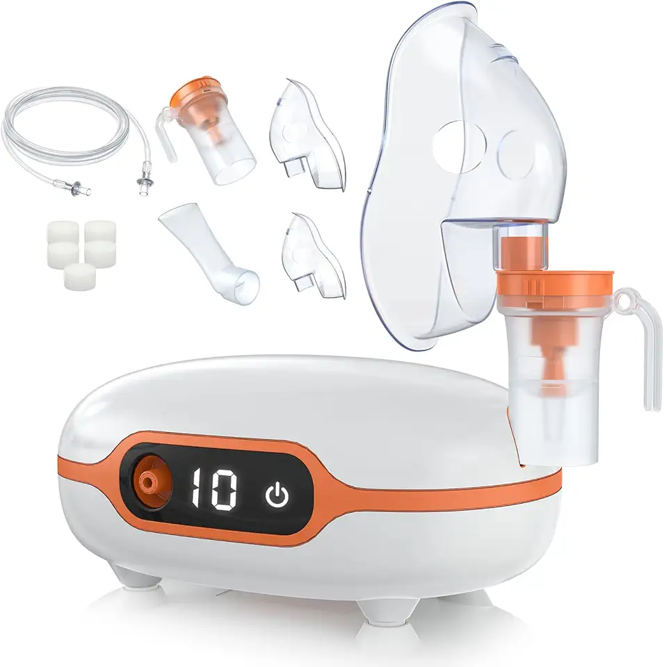 Sponsored Ad - Portable Nebulizer for Adults Kids, Accessory Device Intended for Single-Patient use,Mini Handheld Nebulizer with Mouthpiece