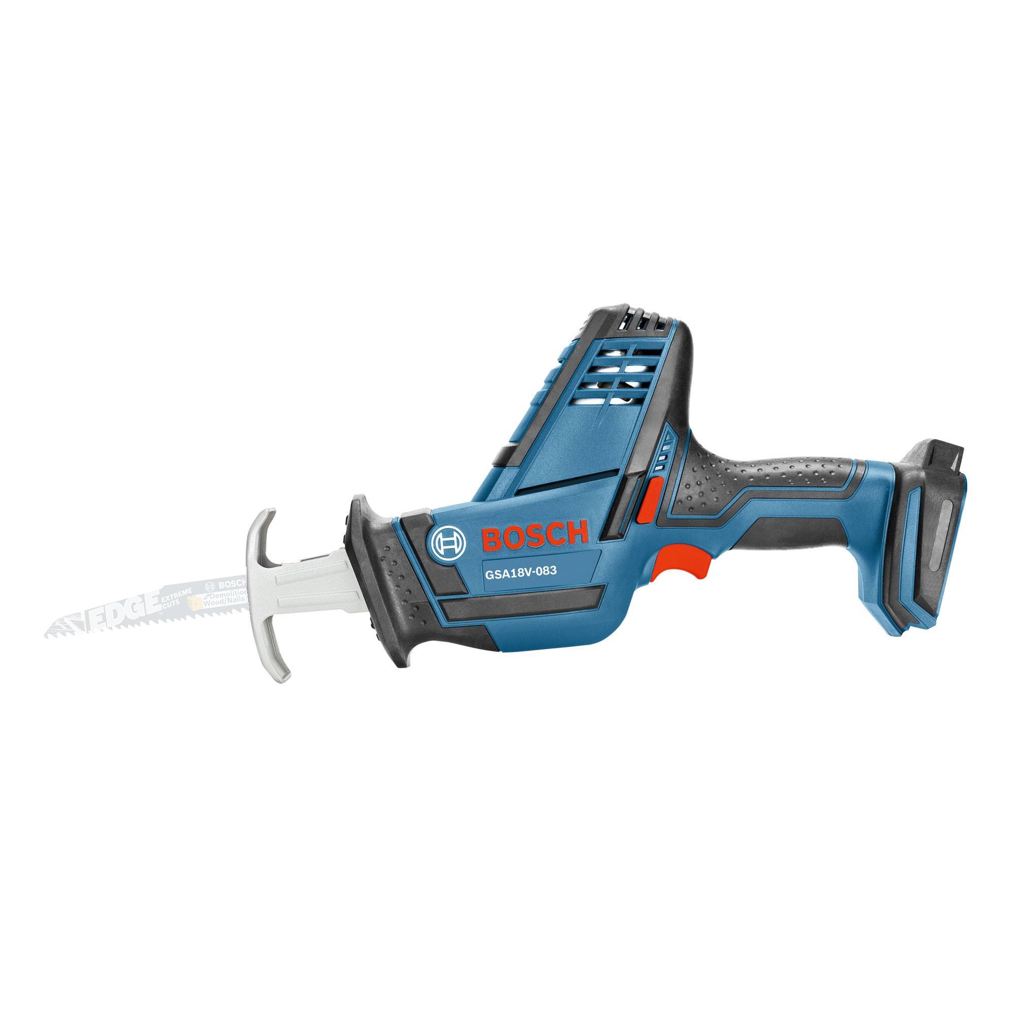 Bosch GSA18V-083B-RT 18V Cordless Lithium-Ion Compact Reciprocating Saw (Tool Only) - Megean
