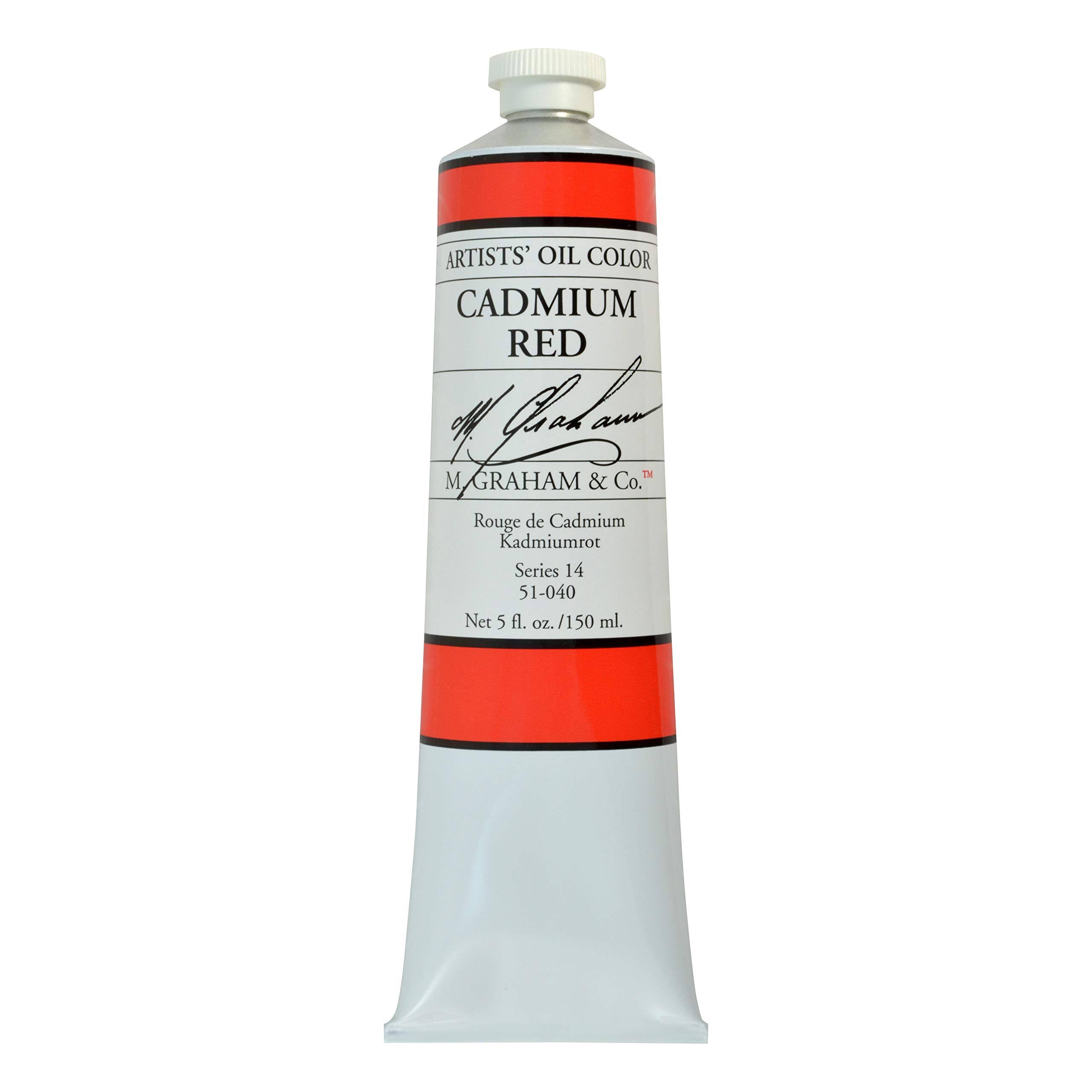M. Graham Oil Color - Cadmium Red 150 ml