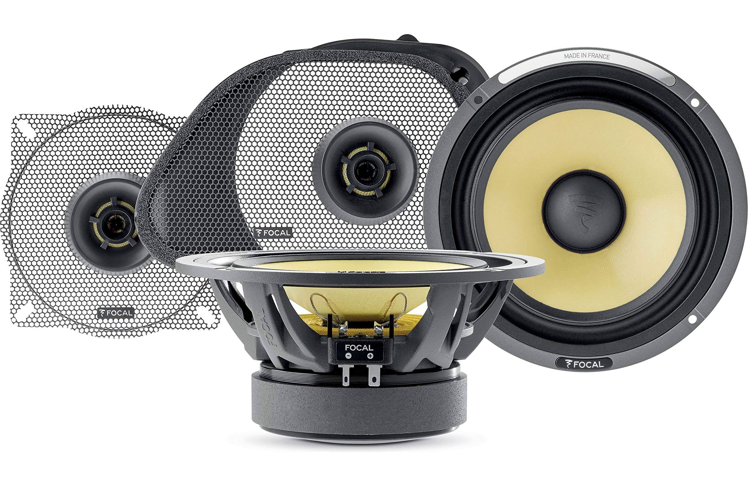 Focal HDK 165-98/2013 6.5 inch 2-Way Component Speaker Pair for Select Harley-Davidson Motorcyles 1998-2013
