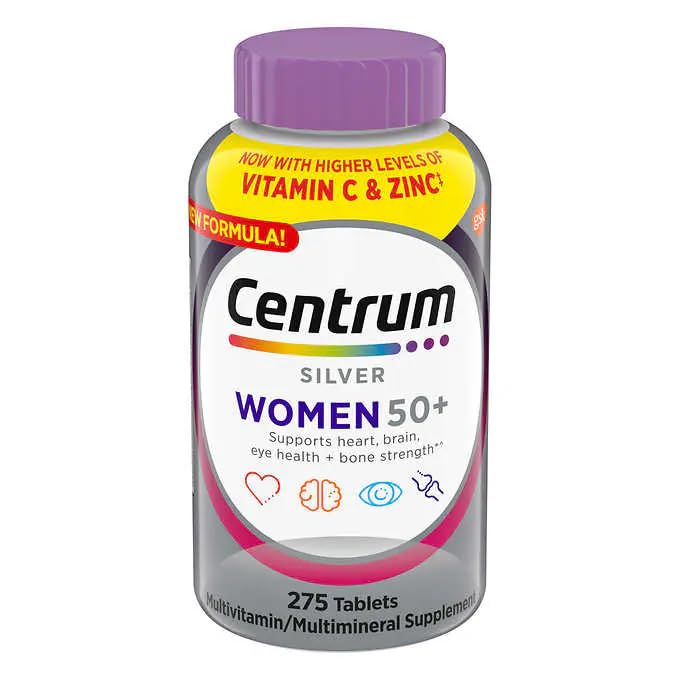 Centrum Silver Ultra for Women Multivitamin - 250ct - Kansas Nuitrition - HNZSDS
