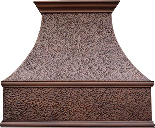 Copper Range Hood with Professional Liner and Internal Motor Sinda H7HO-1