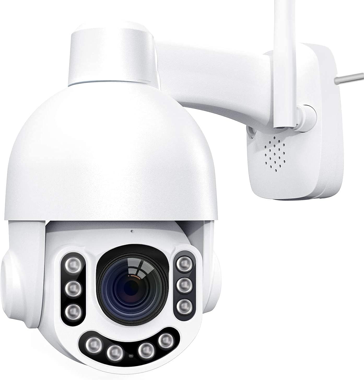 Security Camera Outdoor, Netvue Sentry pro 2k 3MP IP Camera, Pan/Tilt/8X Digital Zoom, 2.4G Wi-Fi Wireless Camera 2-Way Audio, Clear Night Vision