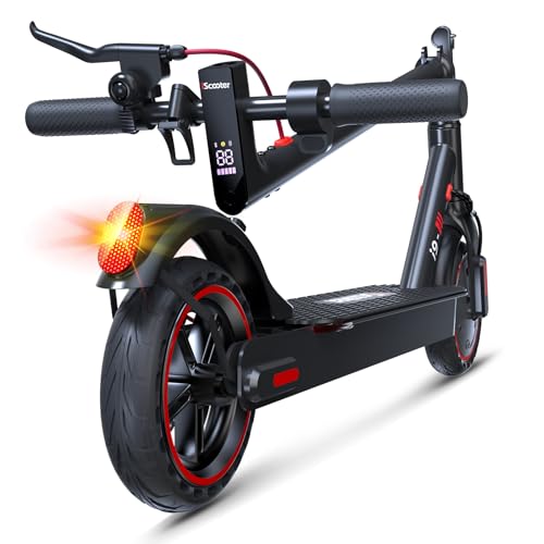 iScooter Electric Scooter for Adults & Teens, 25/19/18 Miles Long Range, 21/20/19 Mph Top Speed, 500W Peak Motor