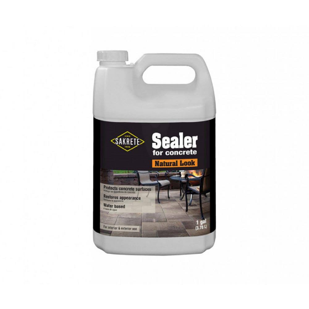 Sakrete 1 gal. Natural-Look Paver Sealer (2-Pack), Clear 65450282