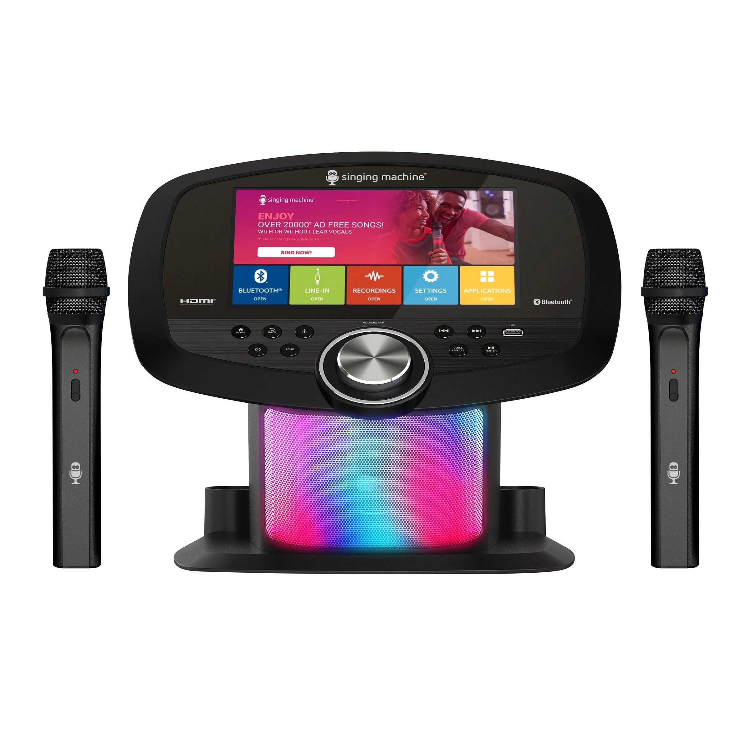 Singing Machine High-Quality Wifi Karaoke System with 10.1" Touchscreen Display - Curated Treasures Market