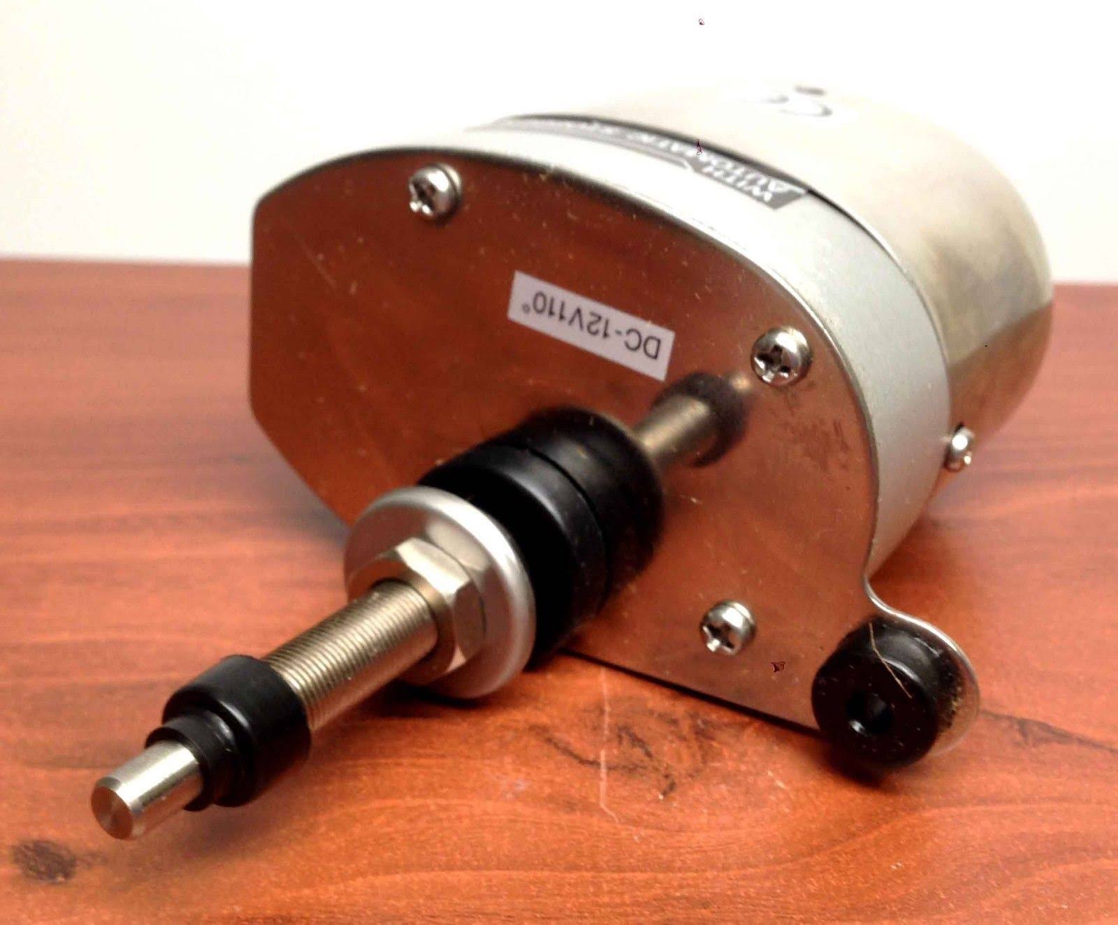 Marine Boat Heavy Duty Self Parking SS Wiper Motor 110 Deg Adjustable