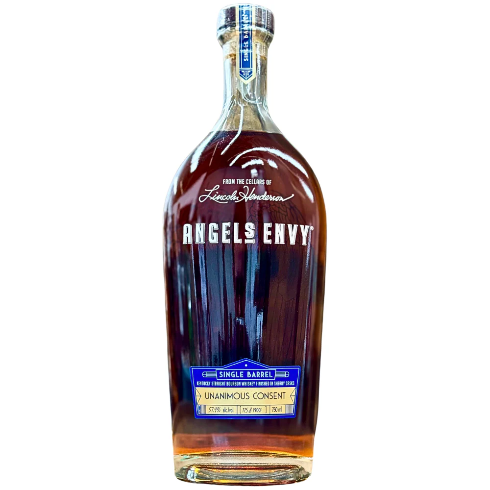 Angel's Envy Bourbon Single Barrel Finished In Sherry Cask 'UNANIMOUS CONSENT' - Nestor Liquor