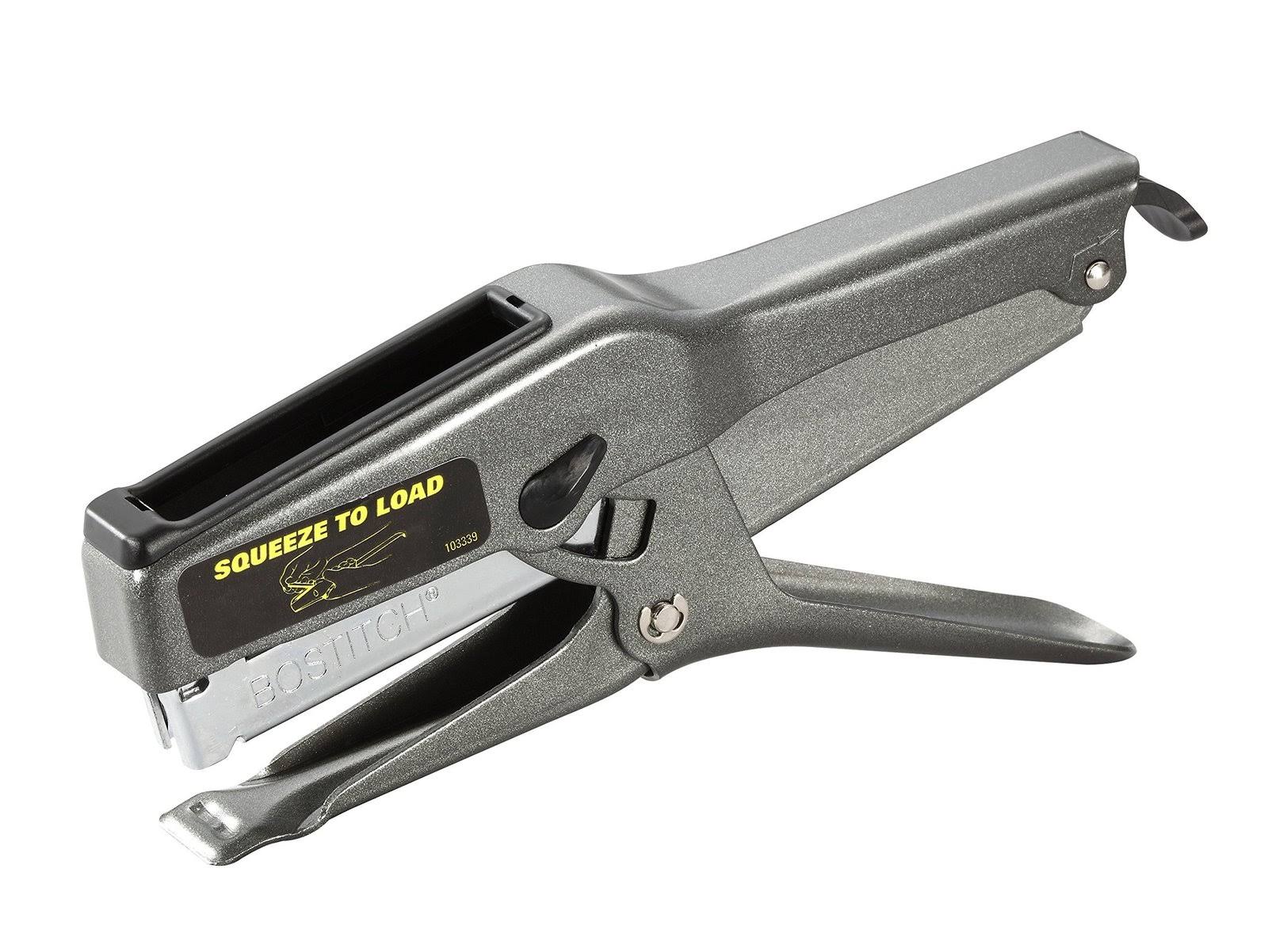 Bostitch B8 Heavy Duty 45 Sheet Plier Stapler, Full-Strip, Black (02245) - Megean