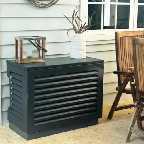 Airdeko's Mini Split AC Cover for Outside Units Sturdy Aluminum