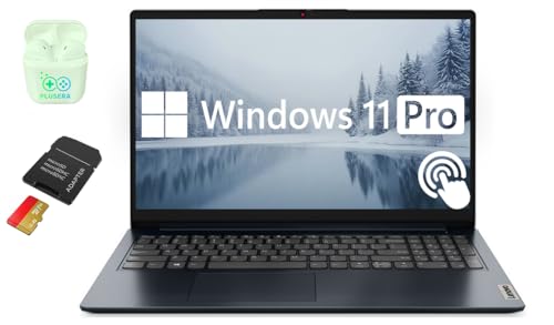 Lenovo IdeaPad 15.6&rdquo; FHD Touchscreen Laptop, 24GB RAM 1.5TB Storage (1TB SSD+512GB SD Card), 10-Cores Intel Core i5-1235U
