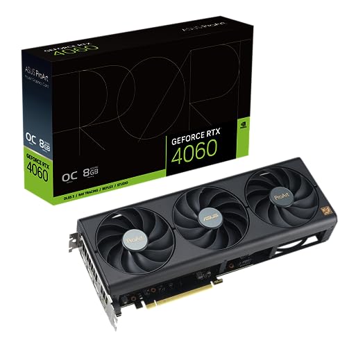 ASUS Dual GeForce RTX 4060 OC Edition 8GB GDDR6 (PCIe 4.0, 8GB GDDR6, DLSS 3, HDMI 2.1a, DisplayPort 1.4a, 2.5-slot design, Axial-tech fan design