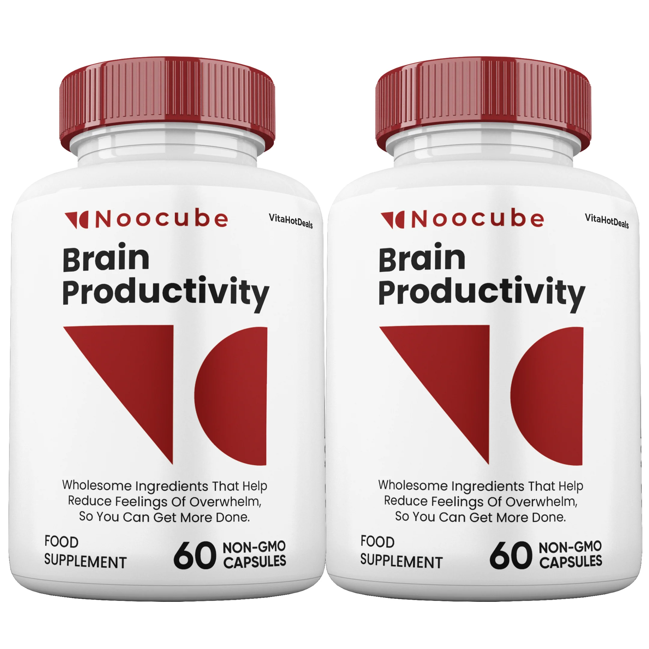 Noocube Brain Productivity Pills (2 Pack) - Kansas Nuitrition - HNZSDS