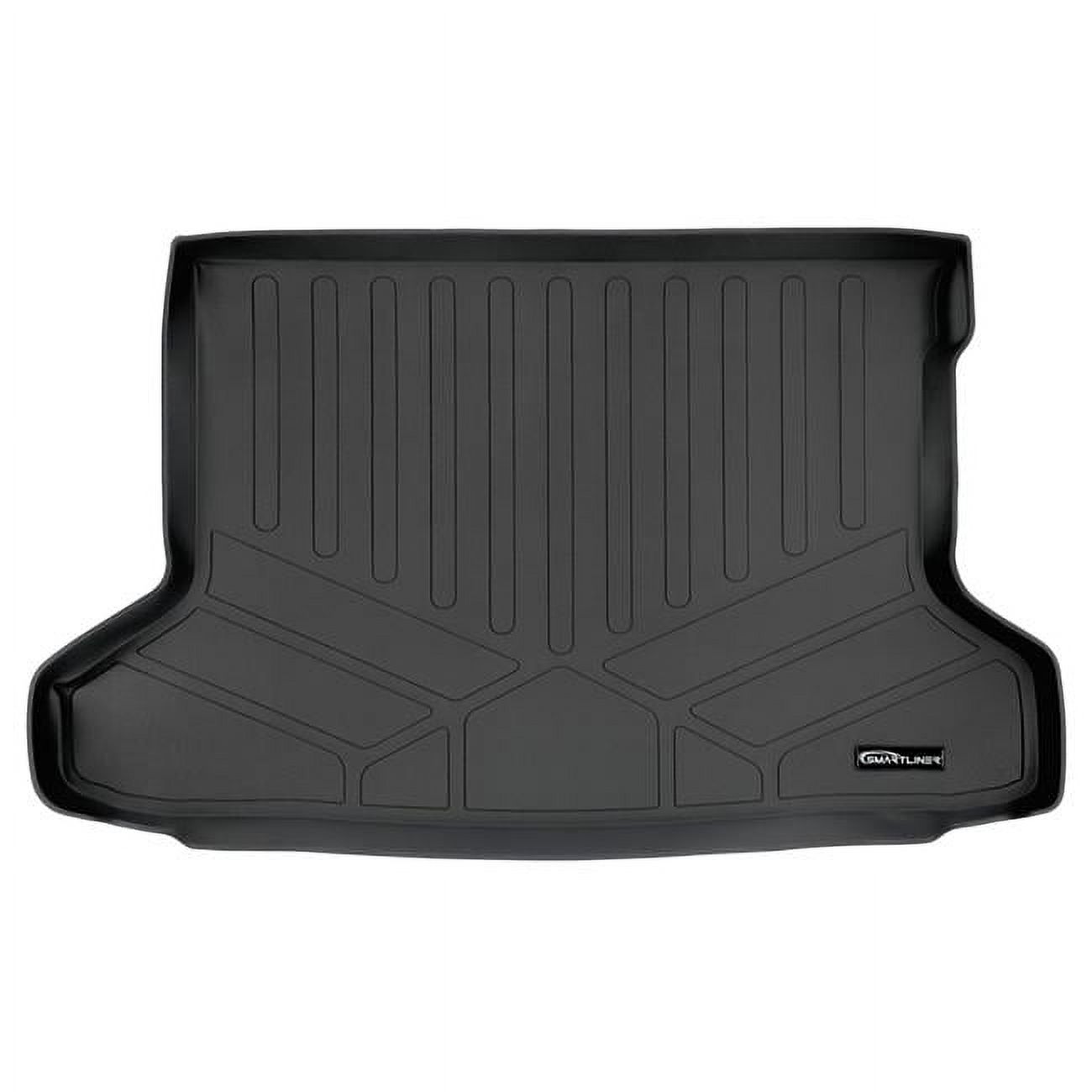 Smartliner  All Weather Custom Fit Trunk Floor Mat Cargo Liner for 2016-2022 Honda HR-V, Black