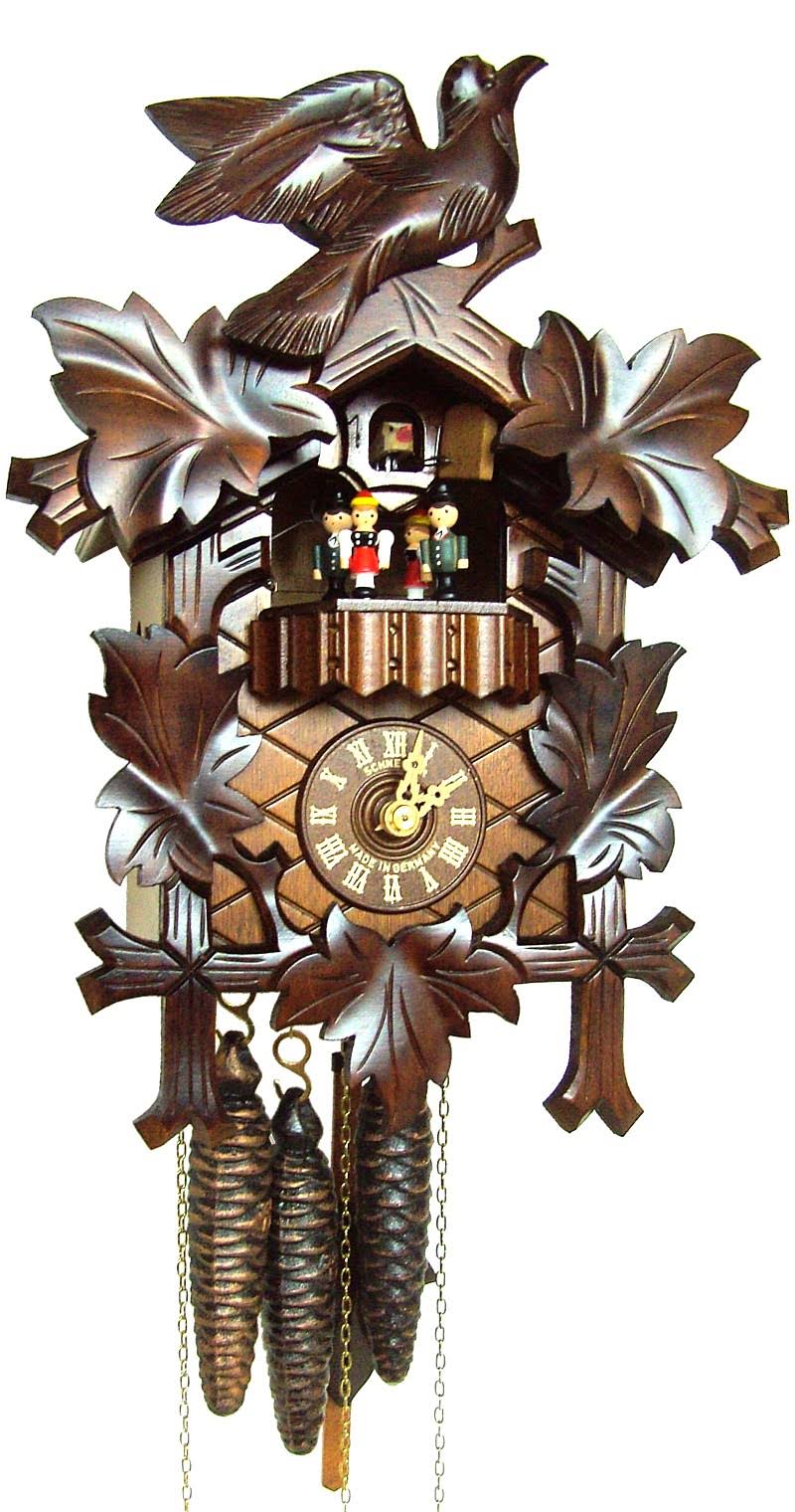Schneider Black Forest 13 Musical Antique Cuckoo Clock
