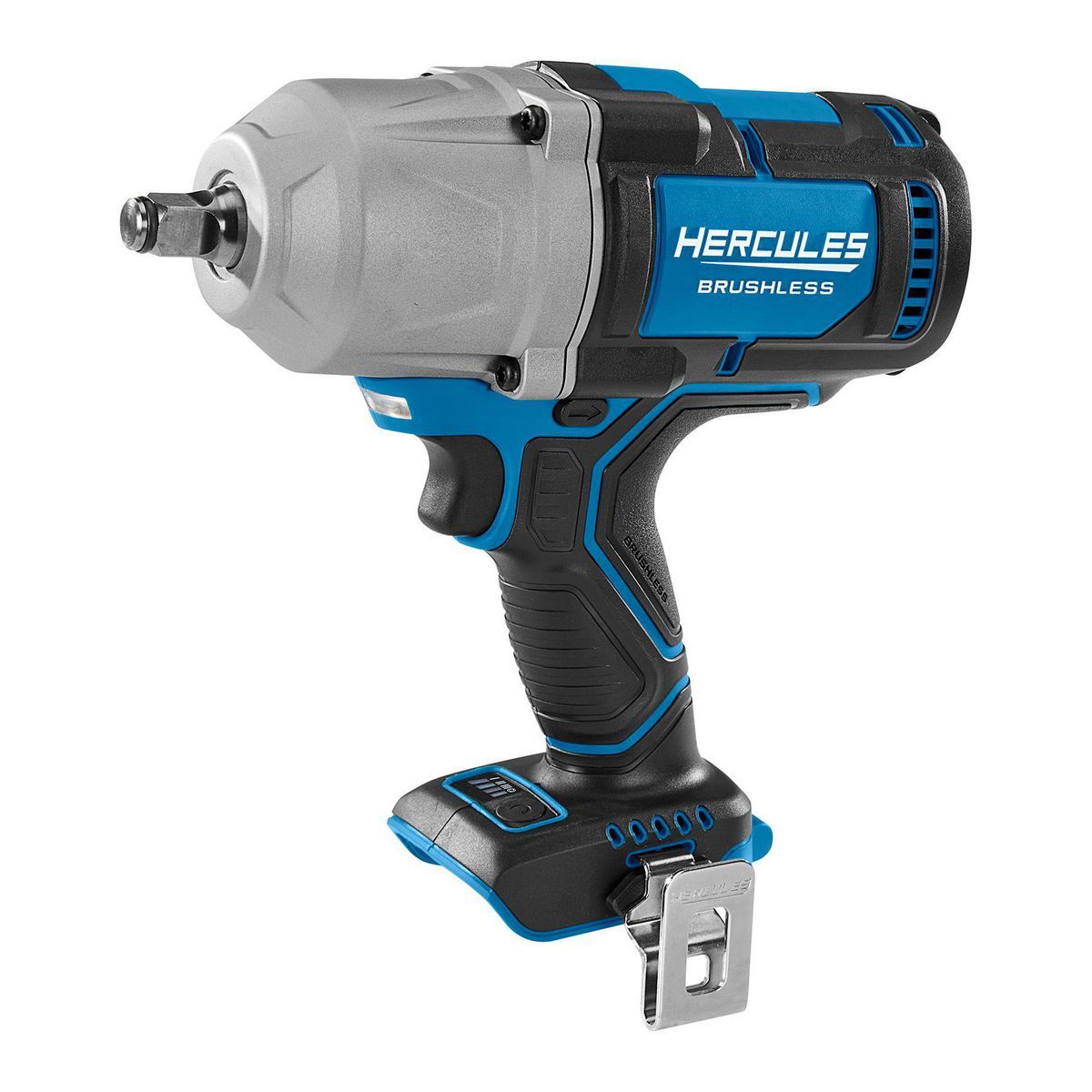 HERCULES 20V Brushless Cordless, 1/2 in. High-Torque Impact Wrench with Friction Ring - Tool Only