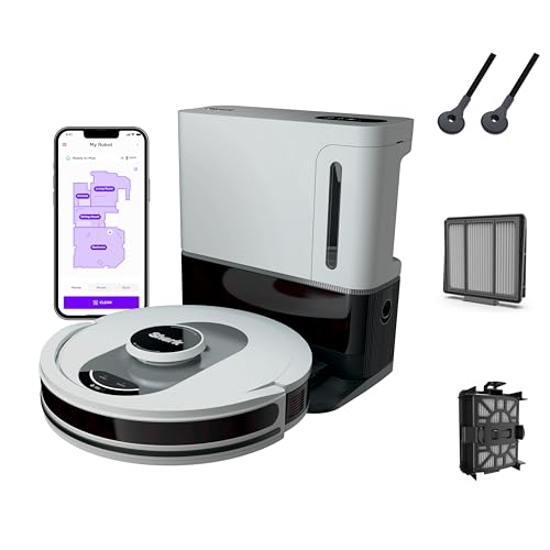 Shark AI Ultra Voice Control Robot Vacuum with Matrix Clean Navigation, Home Mapping, 60-Day Capacity, XL Self-Empty Base for Homes with Pets