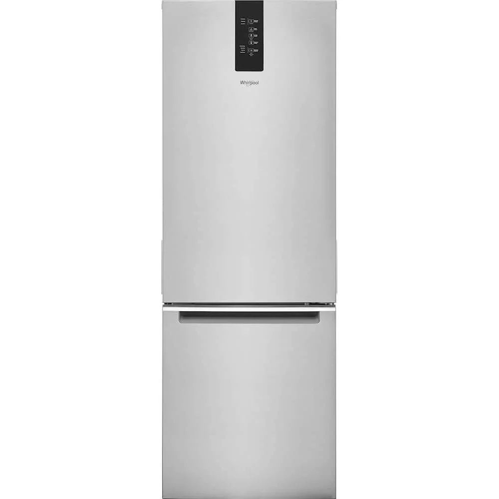 Whirlpool® WRB533CZJZ - 12.9 Cu Ft Bottomo-Freezer Refrigerator - with TotalCovarage Cooling System and EZ Connect Icemaker option