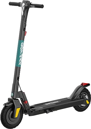 Gotrax Electric Scooter for Adult, 350/500W Motor, Max 18/38 Mile and 20MPH Speed,10" Pneumatic Tire, 36V/48V Big Battery All Aluminum Body