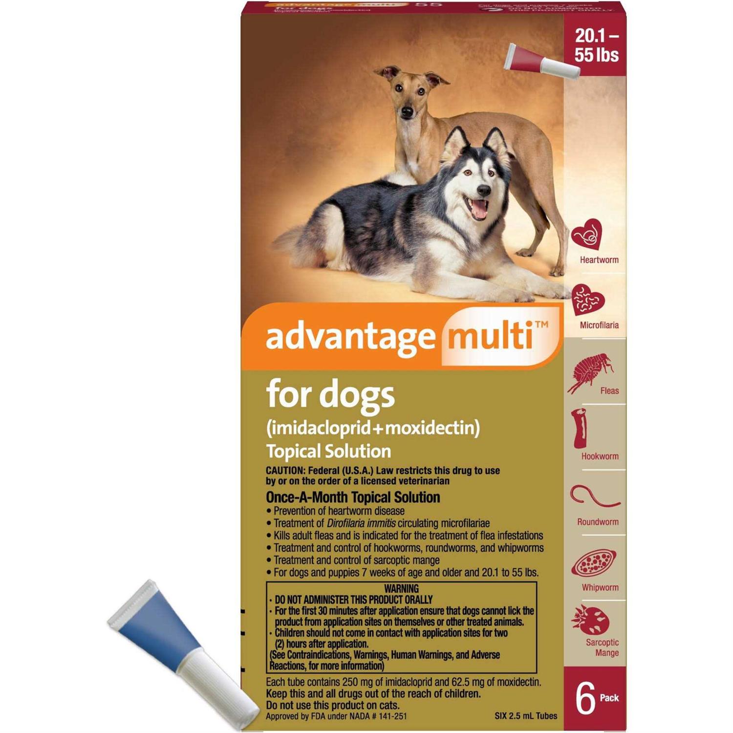 Advantage Multi for Dogs - Pet Supplies online store