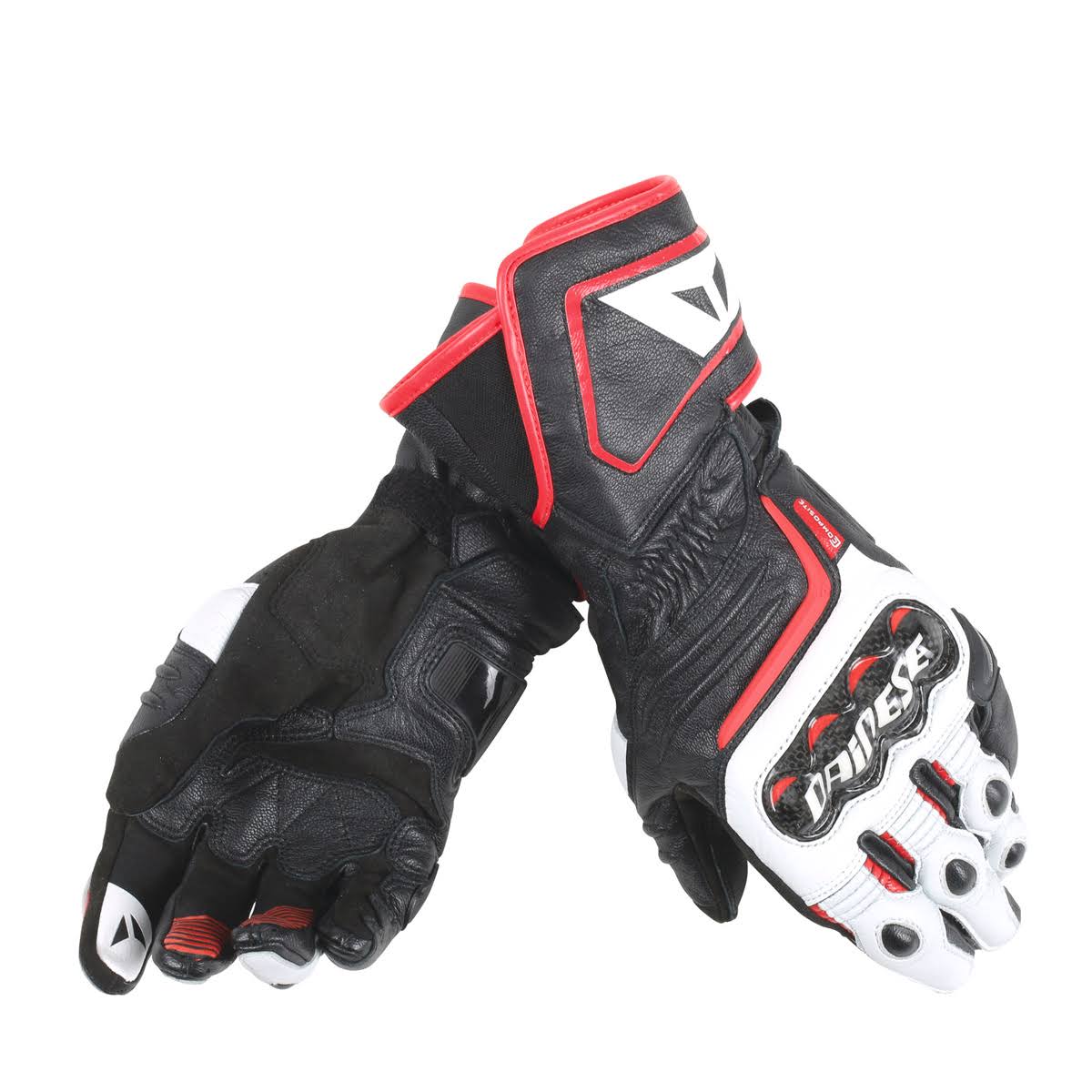 Dainese Carbon D1 Long Gloves White