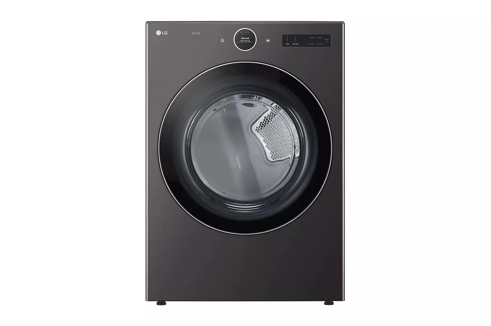 Lg Dlex6700b 27" Wide 7.4 Cu. Ft. Electric Smart Dryer - Silver