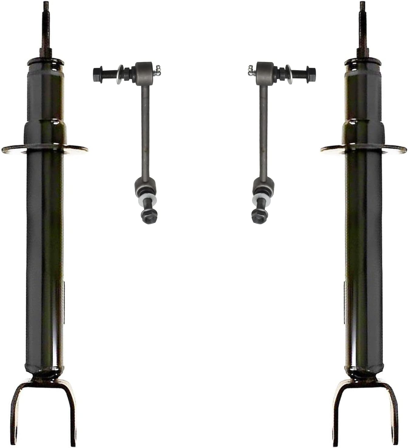 Detroit Axle - RWD Rear 4pc Shock Absorbers Kit for 11-19 Chrysler 300 Dodge Challenger Charger