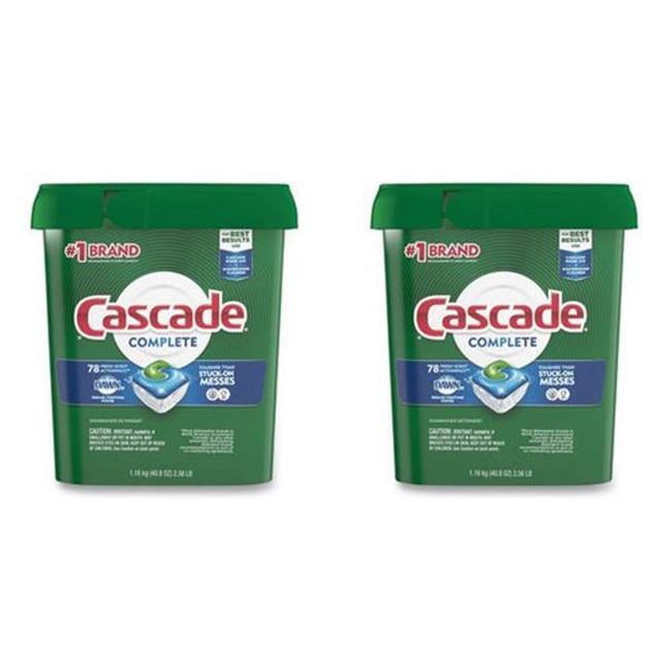 40.9 oz ActionPacs Fresh Scent Dishwasher Detergent Tub, 78 Per Tub - 2 Tub Per Case
