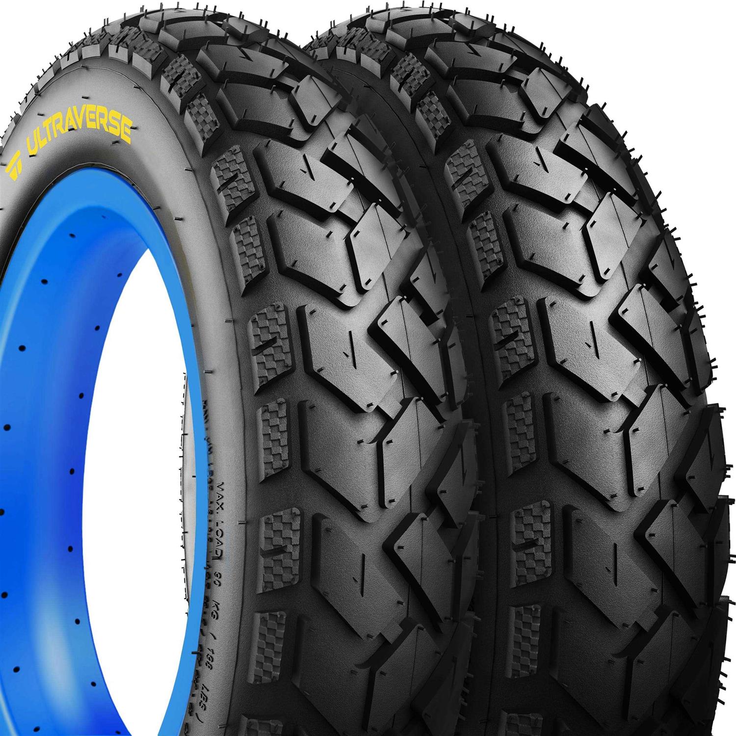 ULTRAVERSE 20x4 E-Bike Fat Tire Robust, High-Performance 20inch Fat Tire for MTB and Ebikes - Sports Supplies Online Store