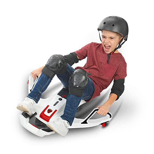 Rollplay Nighthawk Electric Ride On Toy for Ages 6 & Up with 12V 7AH Rechargeable Battery, Side Handlebars for Steering, Tall Rear Safety Flag