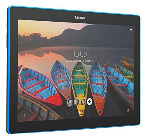 Lenovo Tab 10, 10-Inch Android Tablet, Qualcomm Snapdragon 210 Quad-Core 1.3 GHz Processor, 16 GB Storage, Slate Black, ZA1U0003US (Renewed)