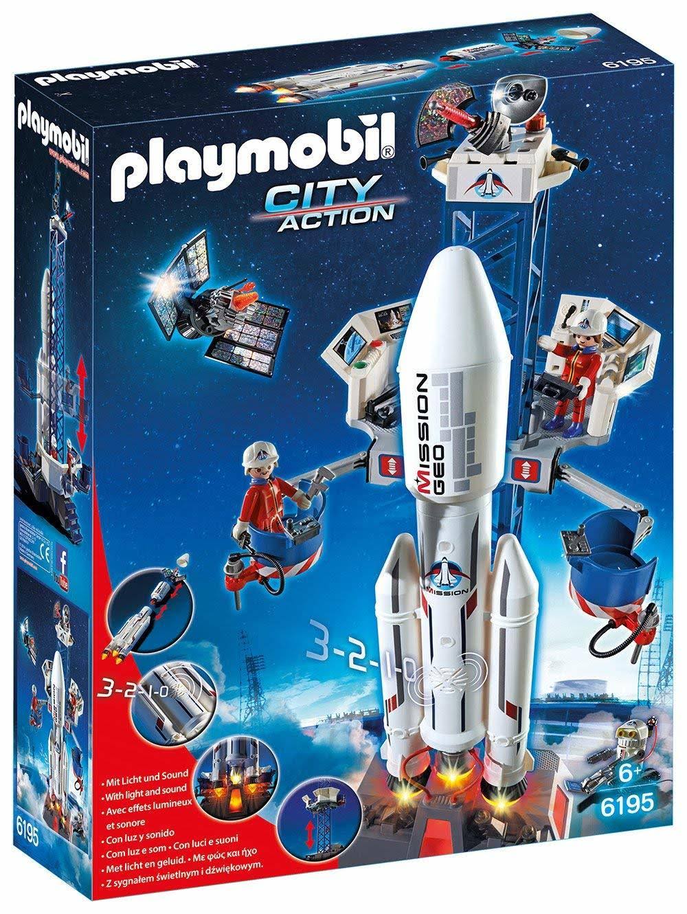 Playmobil 6195 Space Rocket with Launch Site - Avayadevconnect