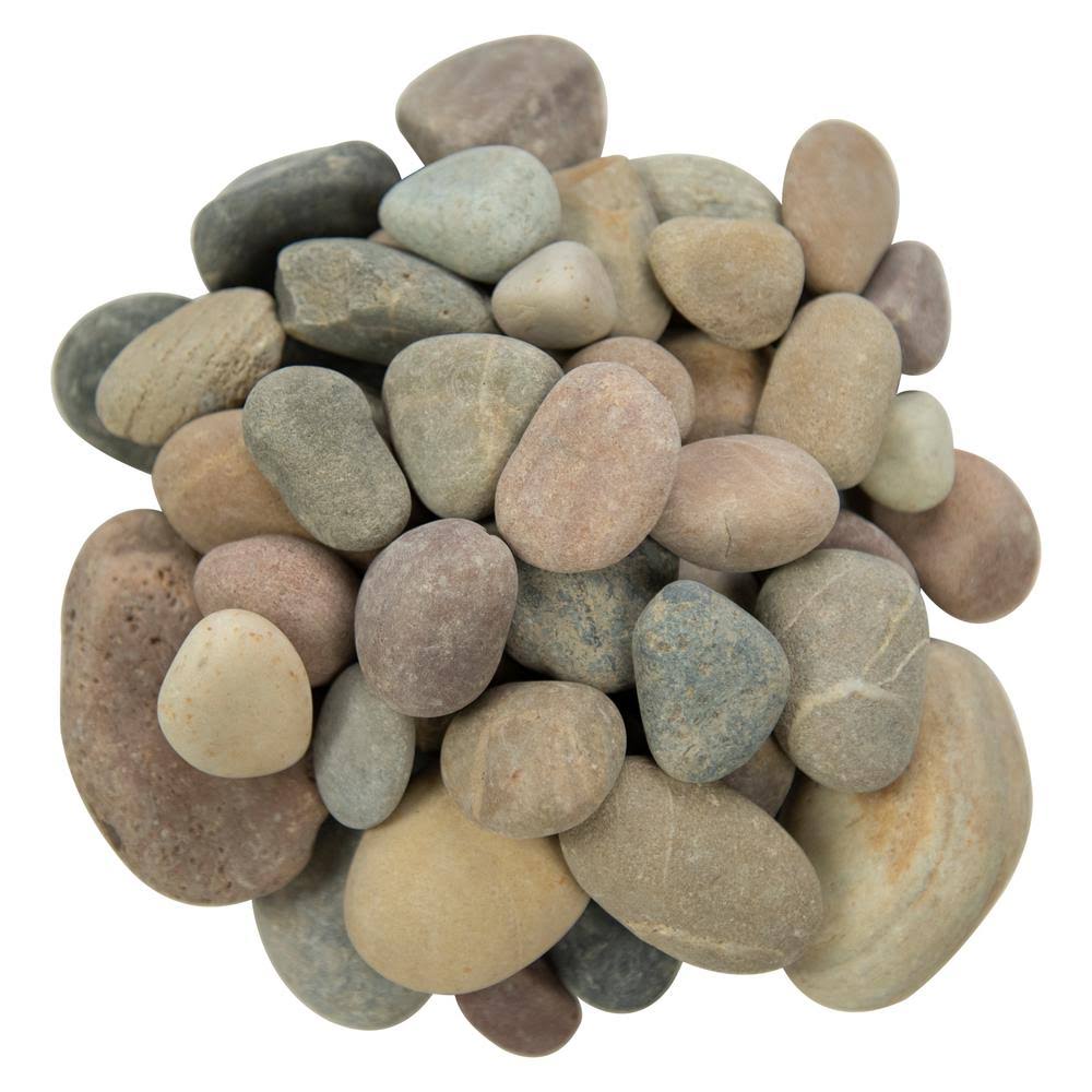 MSI Amazon 0.5 Cu. ft . per Bag (0.25 in. to 1.25 in.) 40 lb. Bagged Landscape Rock (28 Bags / Covers 14 Cu. ft.)