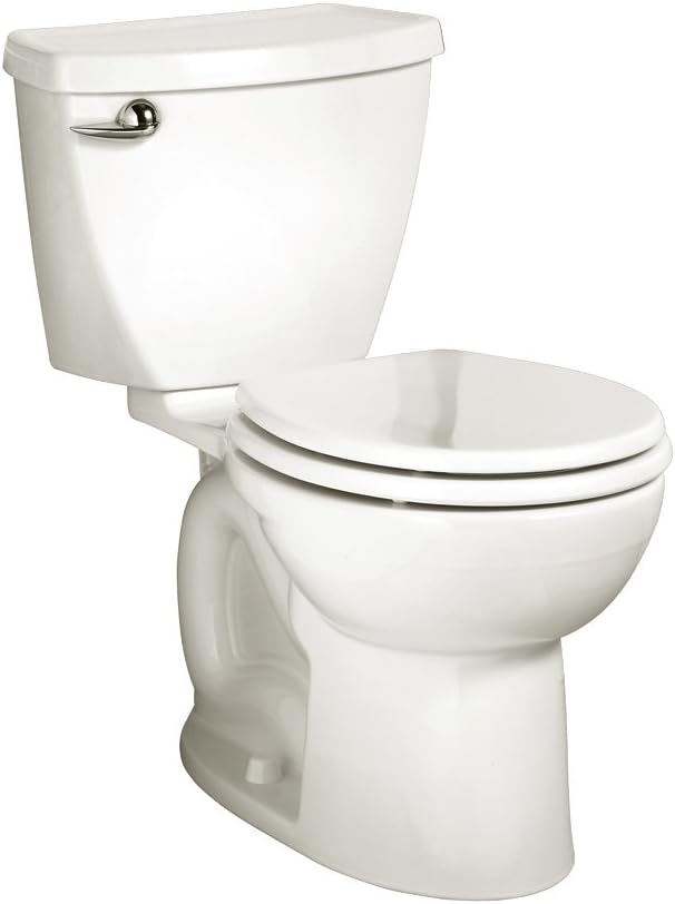 American Standard 270DA001.020 Cadet 3 Round Front Two-Piece Toilet with 12-Inch Rough-In, White