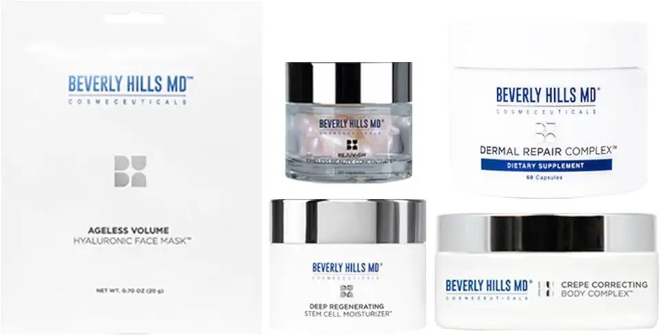 Beverly Hills MD Award Winners Bundle - Helps w/Hydration, Appearance of Aging Skin, Wrinkles, Fine Lines & Supporting Collagen - Kansas Nuitrition