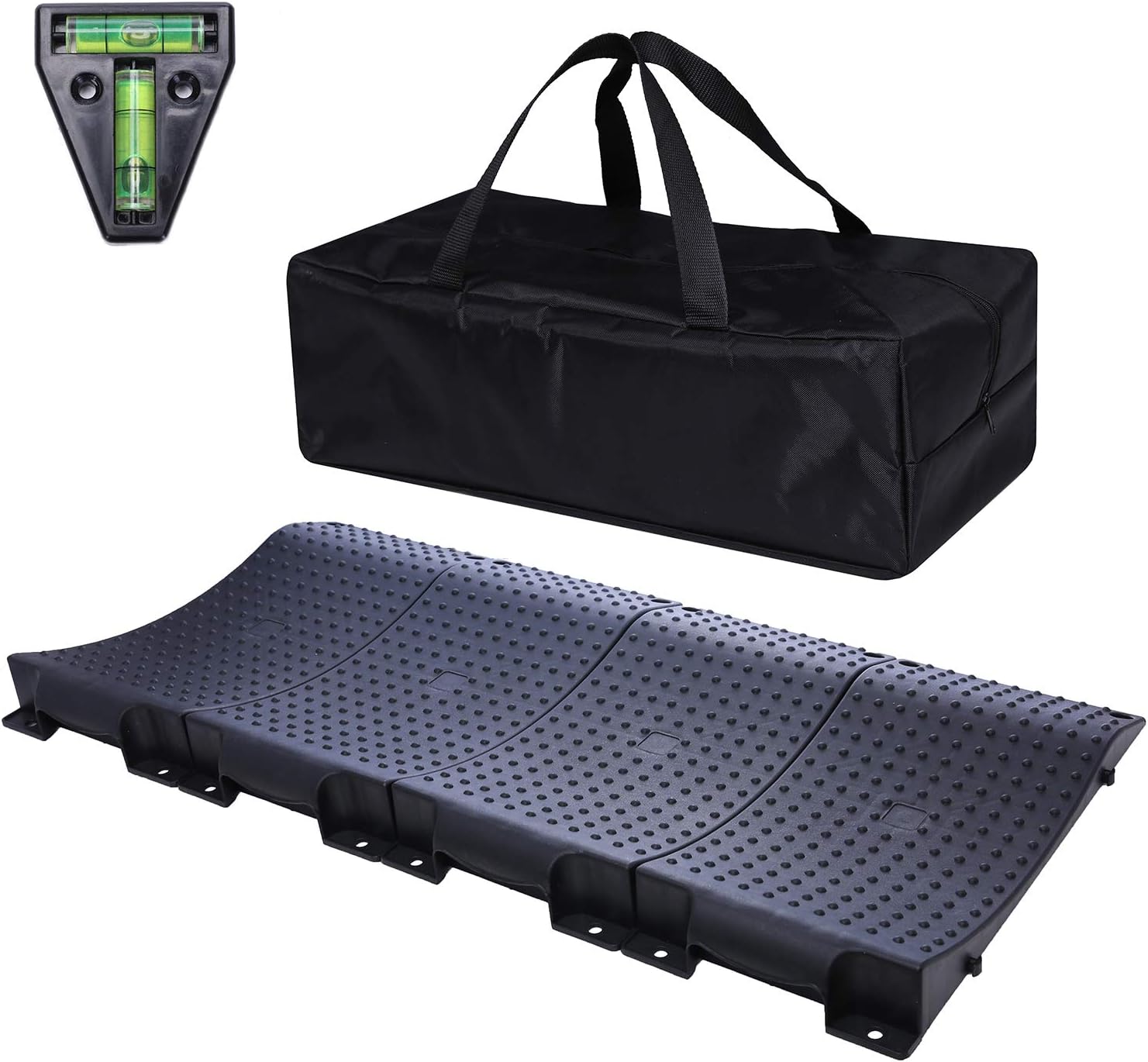 Homeon Wheels Tire Saver Ramps, Anti-Slip Pads Design, Car Tire Wheel Ramps for Flat Spot and Flat Tire Prevention