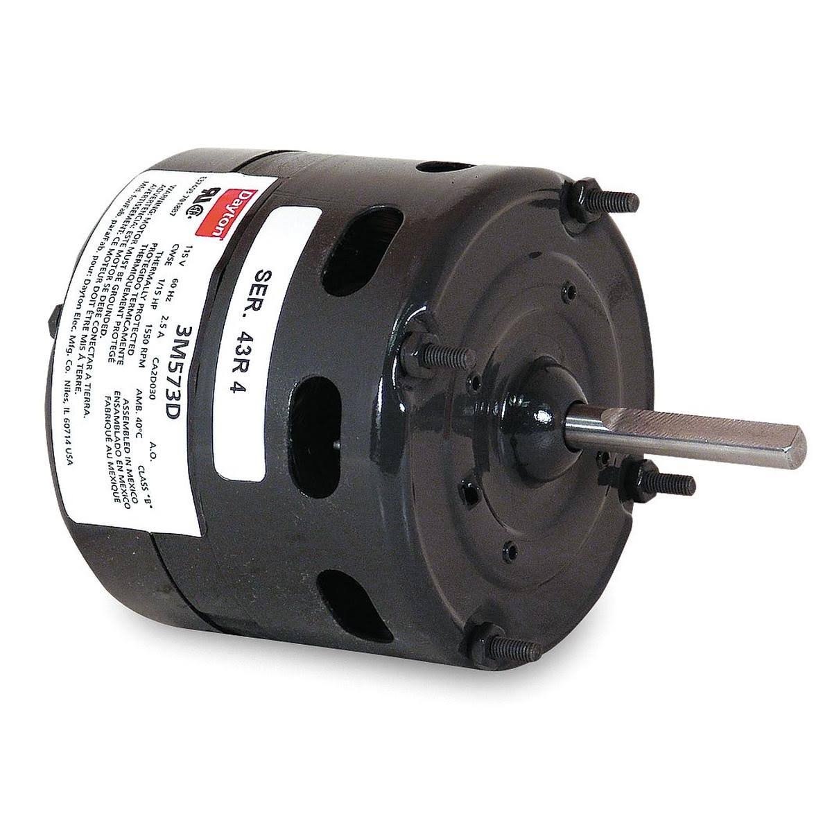 Dayton 3M576D HVAC Motor, 1/10 HP, 1550 RPM, 115V - Avayadevconnect