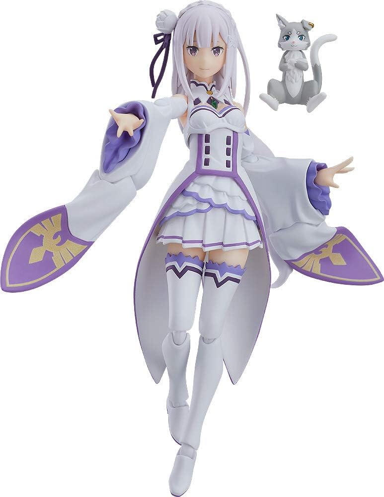 Max Factory Re: Zero Starting Life in Another World: Emilia Figma Action Figure, Multicolor