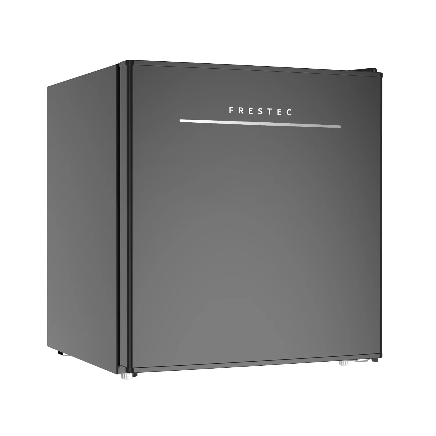 Mini Fridge with Freezer. 1.7 Cu.Ft Small Refrigerator, 6 Adjustable Thermostat Control, One-Touch Defrost, Reversible Doors Design