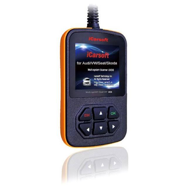 Icarsoft I908 Multi System Scanner for Audi Volkswagen Seat u0026 Skoda