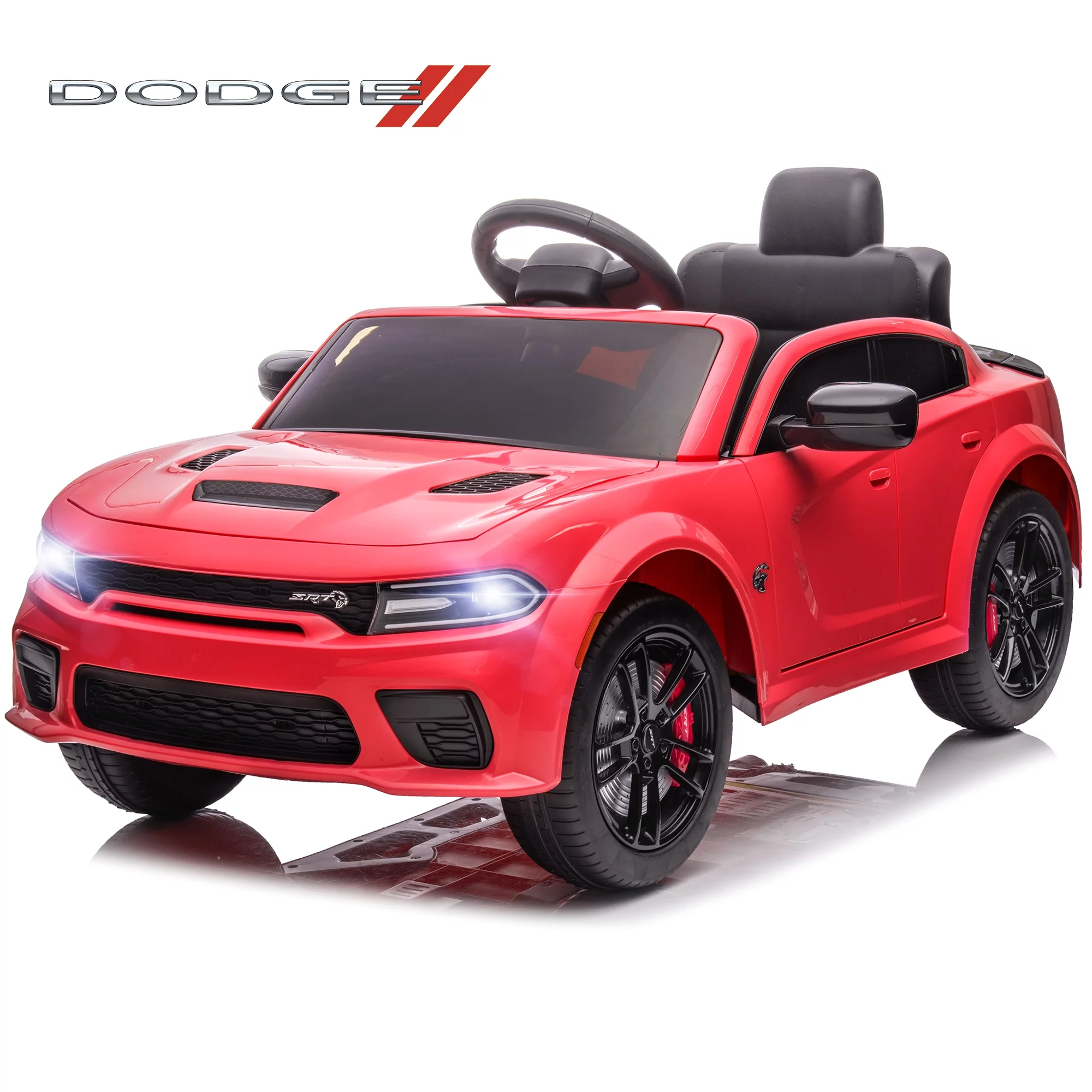 Dodge Charger Electric Ride on Car Toys for Girls, 12V Battery Powered Ride On Toys with Parent Remote Control