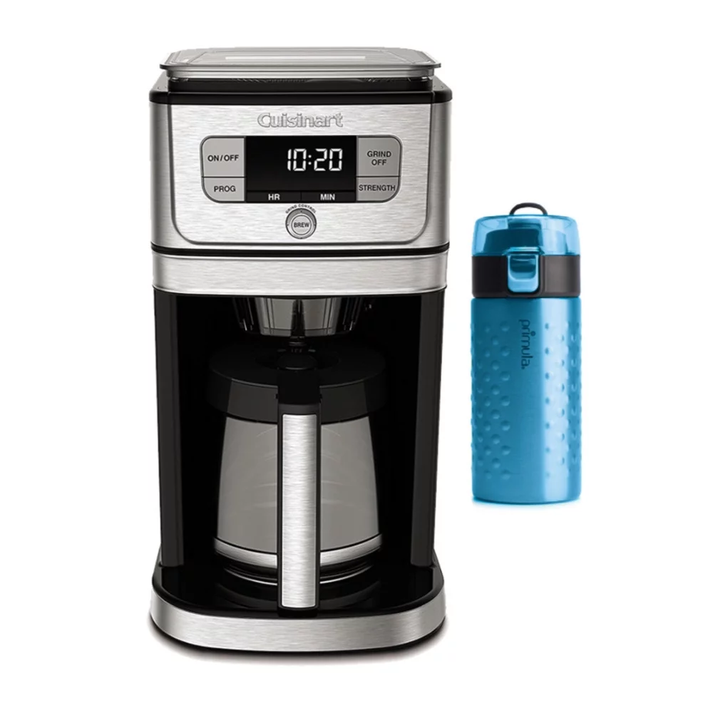 Cuisinart Fully Automatic Burr Grind and Brew Coffeemaker (12 Cup) with Tumbler