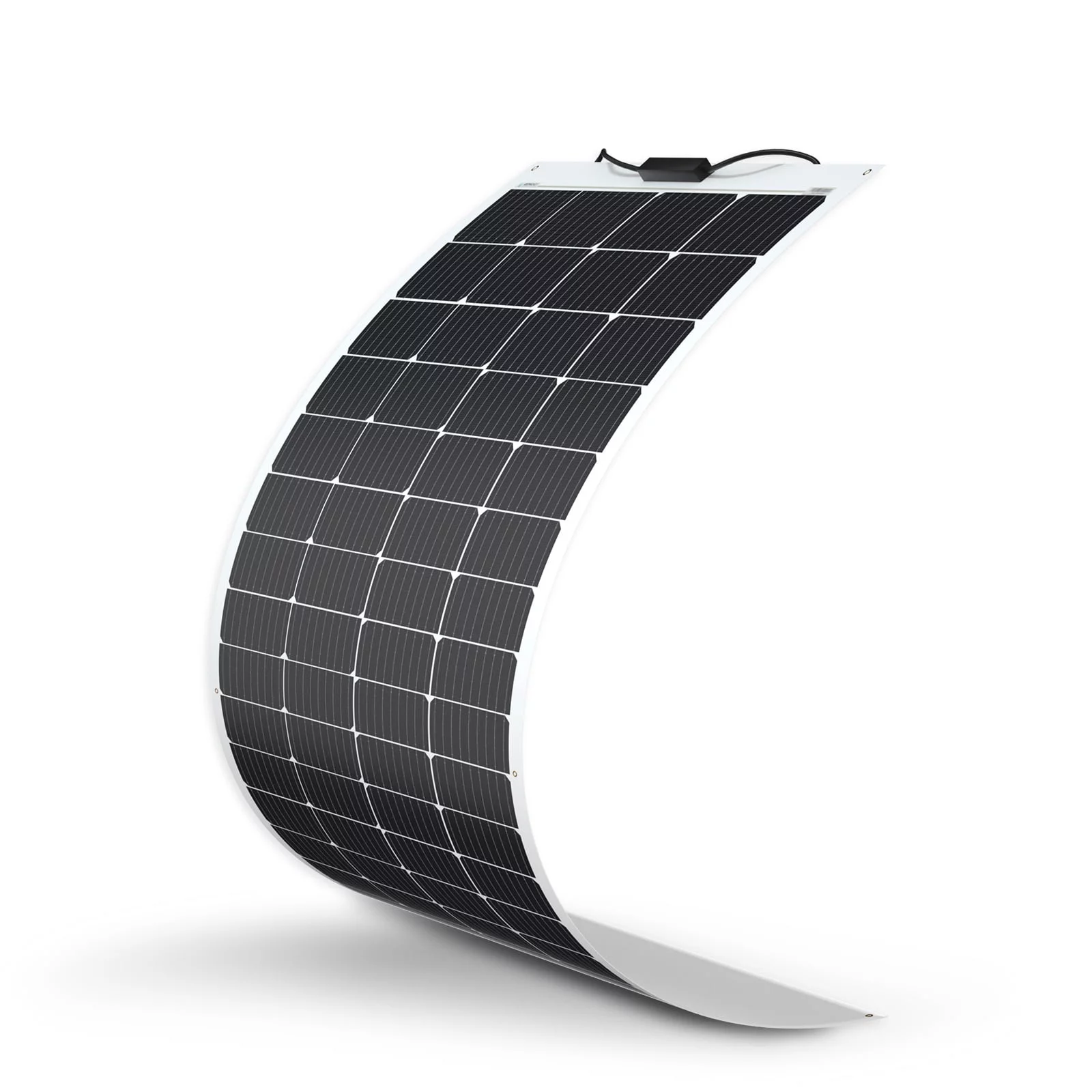 Renogy 200 Watt 12 Volt Flexible Monocrystalline Solar Panel Bendable Mono Off-Grid Charger for Marine RV Cabin Van Car Uneven Surfaces