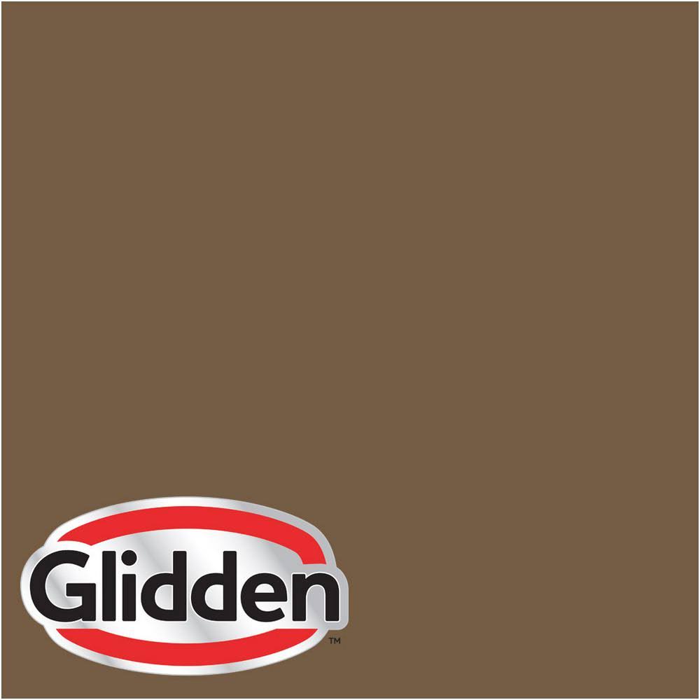 Glidden Premium 5-gal. #HDGY13D Tall Tree Bark Brown Flat Latex Exterior Paint