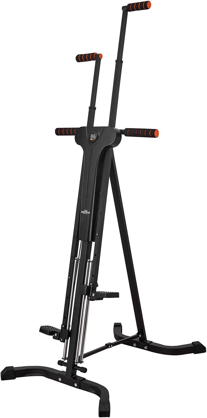 Vertical Climber for Home Gym Folding Exercise Cardio Workout Machine Stair Stepper Newer Version