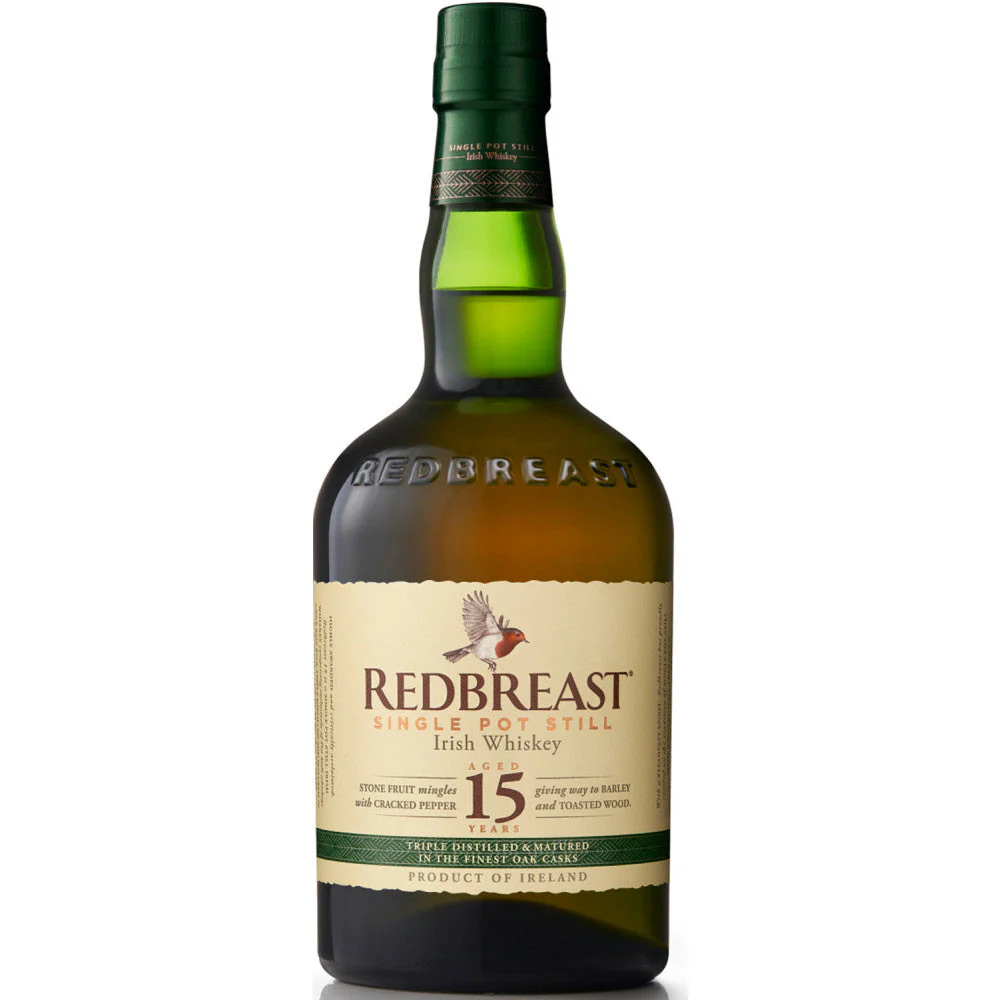 Redbreast 15 Year Old Irish Single Pot Still Whiskey - Nestor Liquor