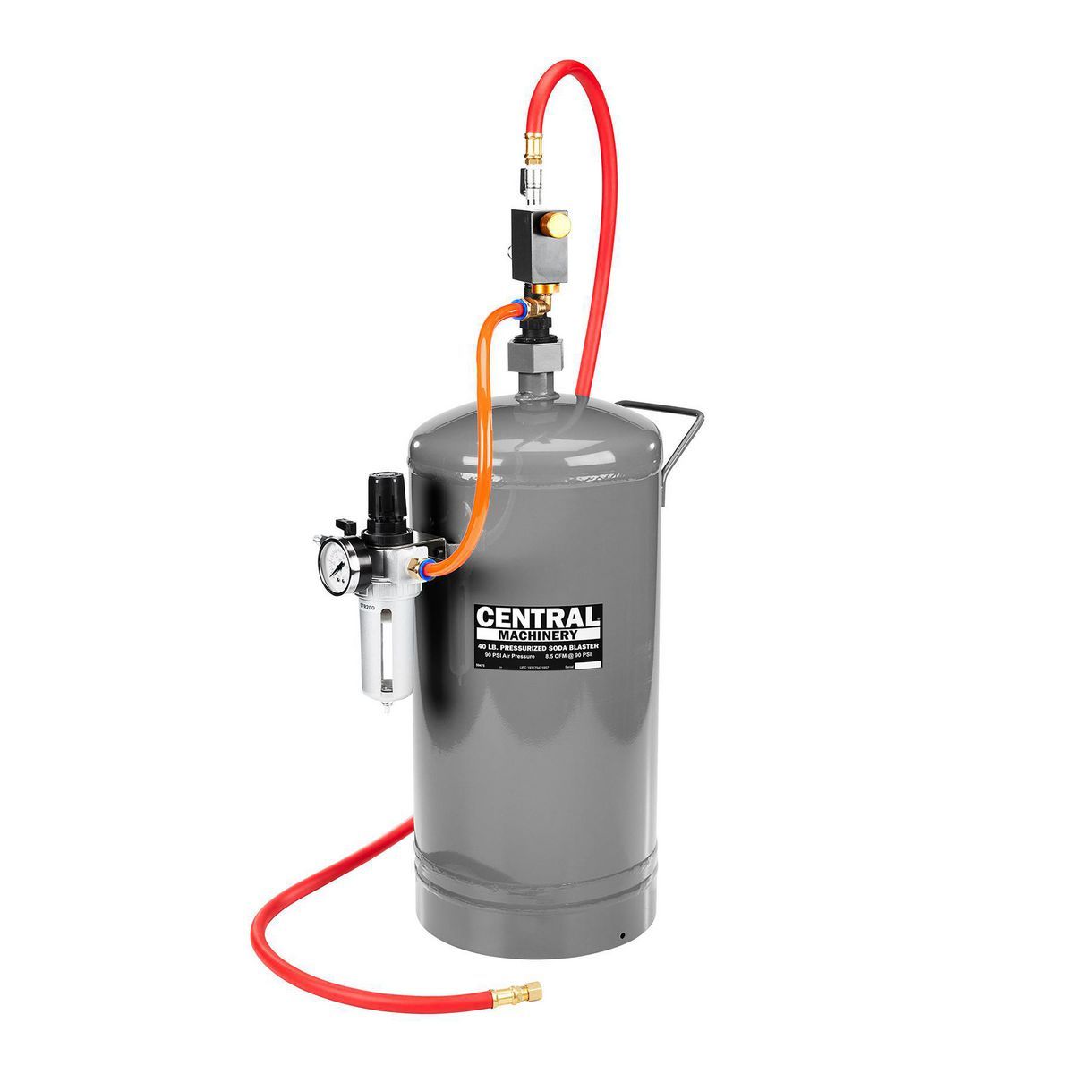 CENTRAL MACHINERY 40 lb. Pressurized Soda Blaster