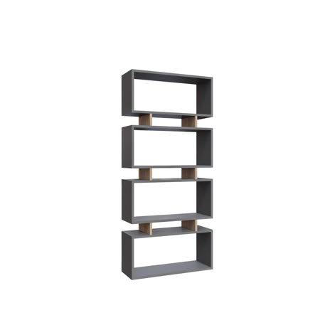 ADA Home Decor Langdon Modern Bookcase, Gray