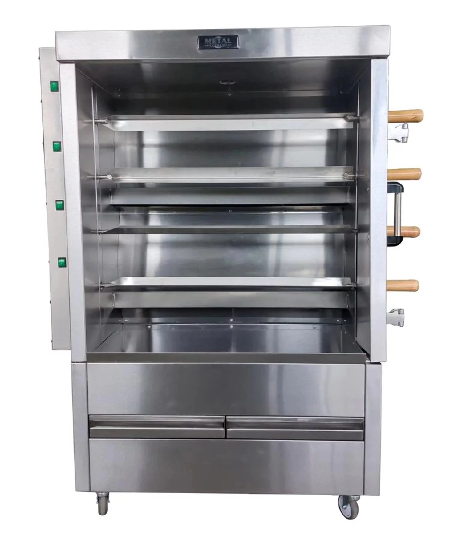METAL SUPREME FRE4VE Chicken Rotisserie - 20 Chickens - Electric